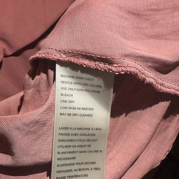 Free people boho mauve dress with silk and lace detail - Picture 6 of 6